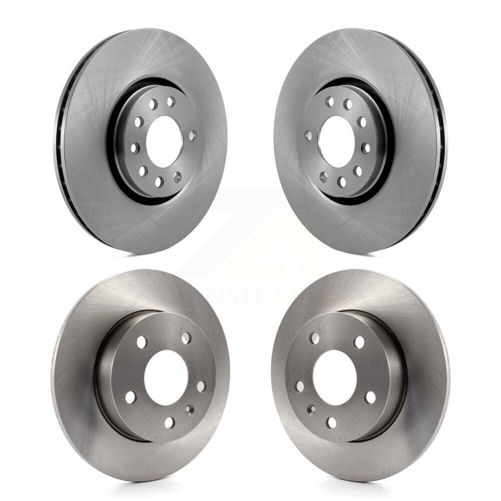Disc Brake Rotors Front Rear Kit For 2008-2009 Saturn Astra