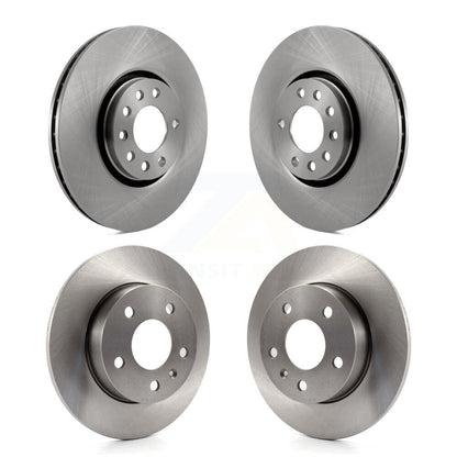 Disc Brake Rotors Front Rear Kit For 2008-2009 Saturn Astra