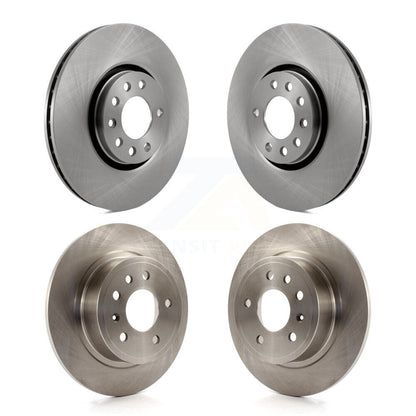 Brake Rotors Front Rear Kit For 00-01 Saab 9-5 With 308mm Diameter Rotor