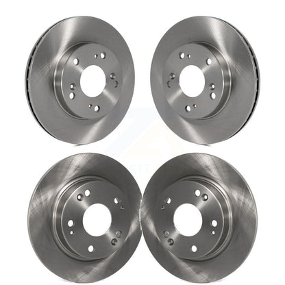Disc Brake Rotors Front Rear Kit For Honda Civic