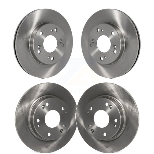 Disc Brake Rotors Front Rear Kit For Honda Civic