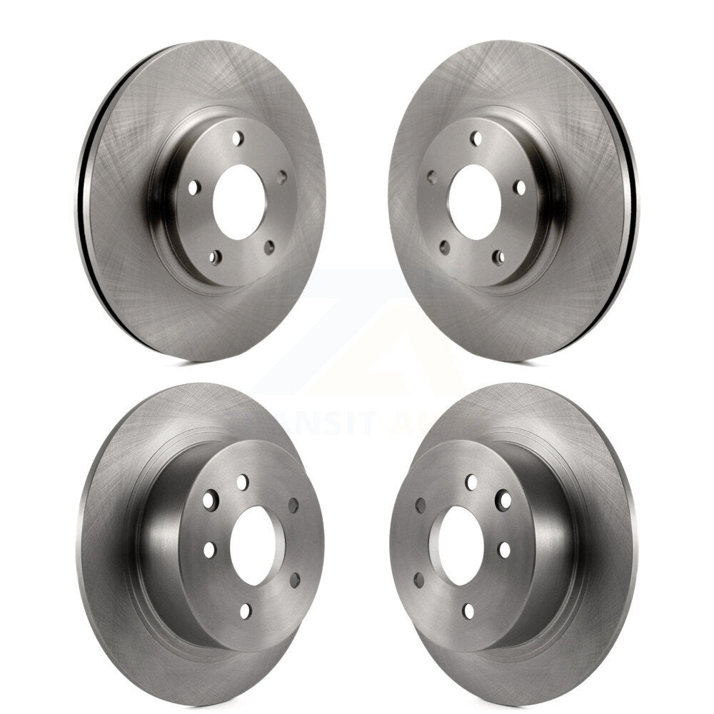 Disc Brake Rotors Front Rear Kit For Nissan Altima
