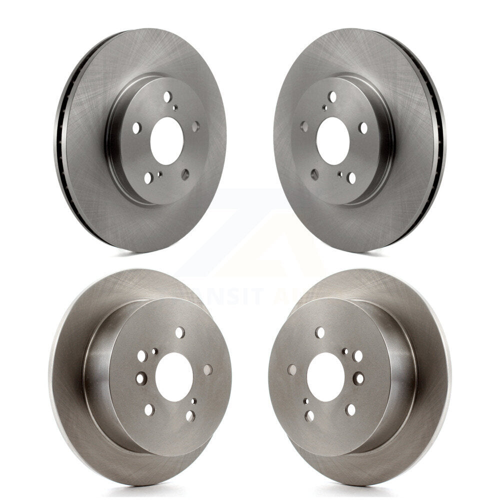 Disc Brake Rotors Front Rear Kit For 2004-2010 Toyota Sienna