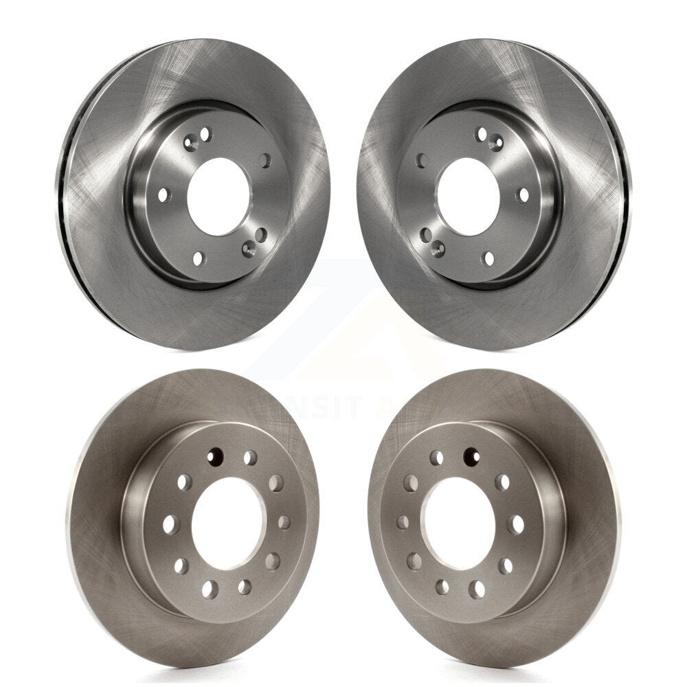 Disc Brake Rotors Front Rear Kit For Hyundai Tiburon