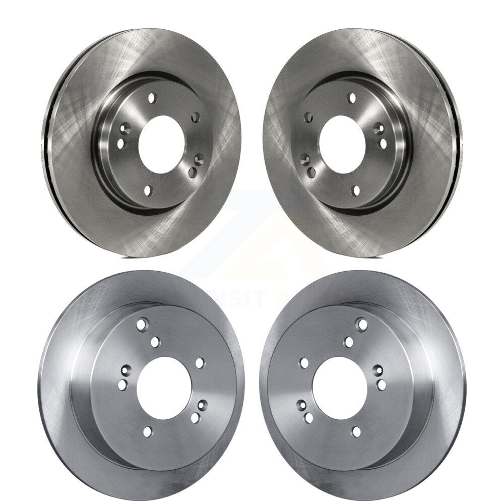 Brake Rotors Front Rear Kit For Hyundai Santa Fe With 276mm Diameter Rotor