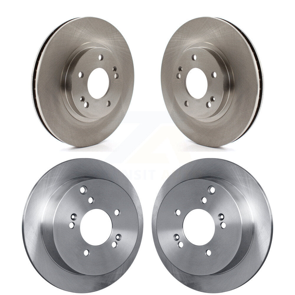 Brake Rotors Front Rear Kit For Hyundai Santa Fe With 294mm Diameter Rotor