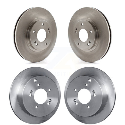 Brake Rotors Front Rear Kit For Hyundai Santa Fe With 294mm Diameter Rotor