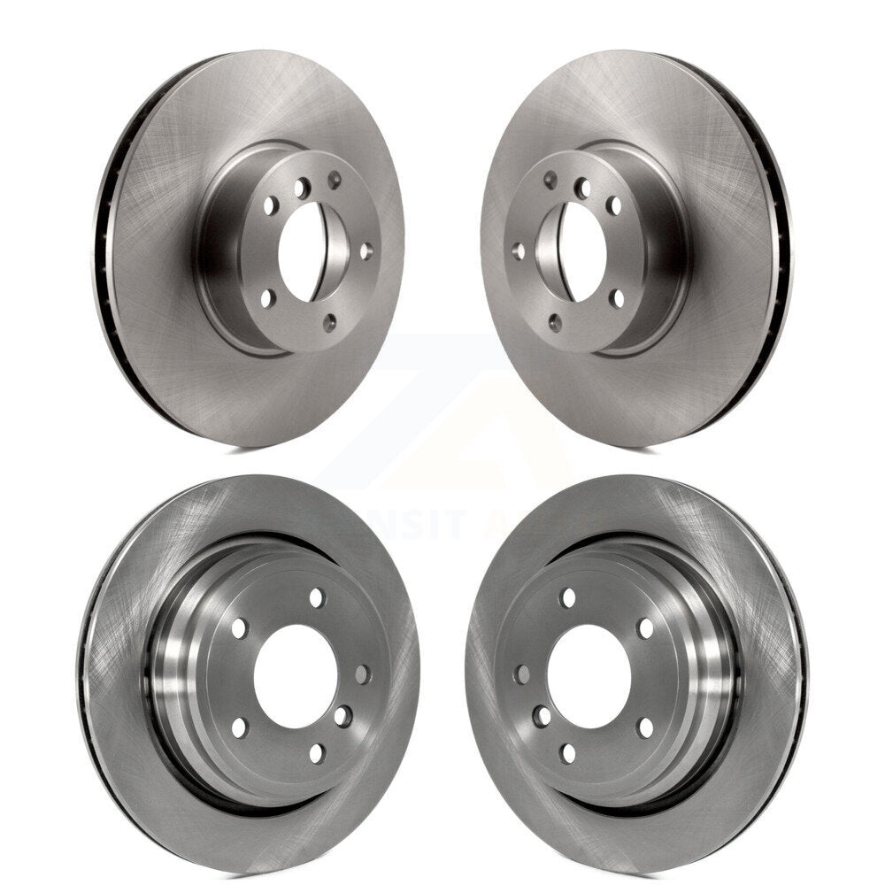 Disc Brake Rotors Front Rear Kit For BMW 530i 540i
