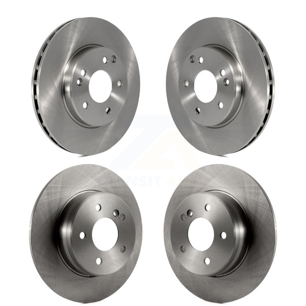Disc Brake Rotors Front Rear Kit For 2003-2005 Mercedes-Benz C240 Wagon with RWD