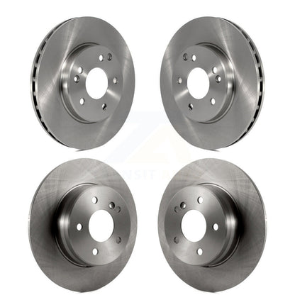 Disc Brake Rotors Front Rear Kit For 2003-2005 Mercedes-Benz C240 Wagon with RWD