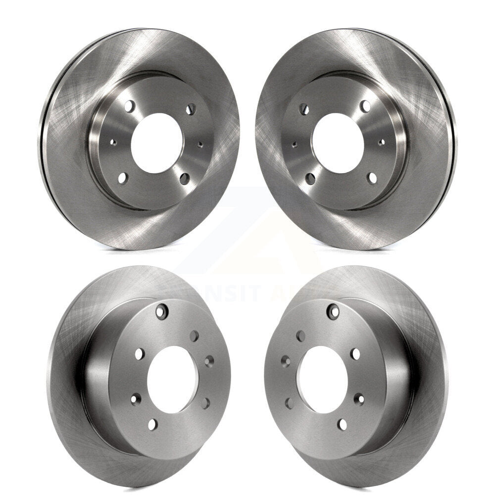 Disc Brake Rotors Front Rear Kit For Hyundai Sonata Kia Optima Magentis