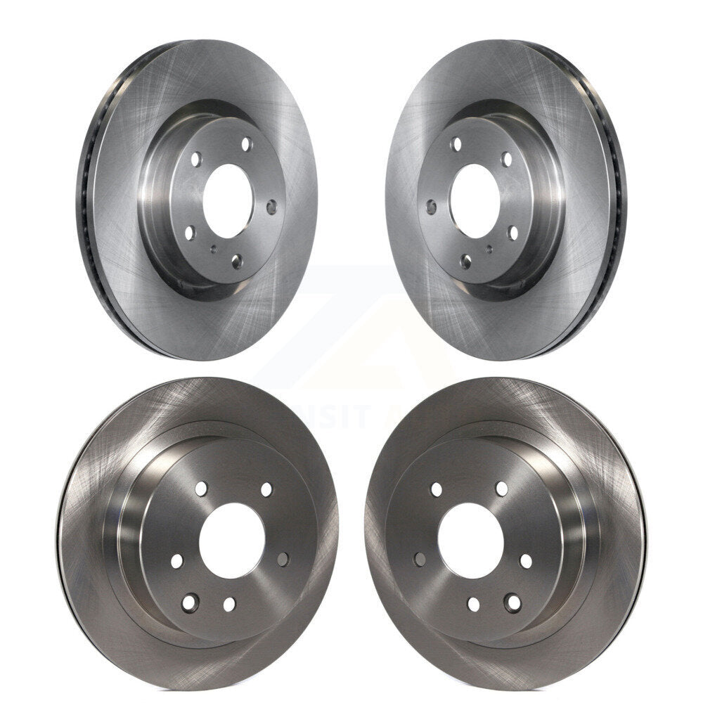 Disc Brake Rotors Front Rear Kit For Nissan 350Z INFINITI G35