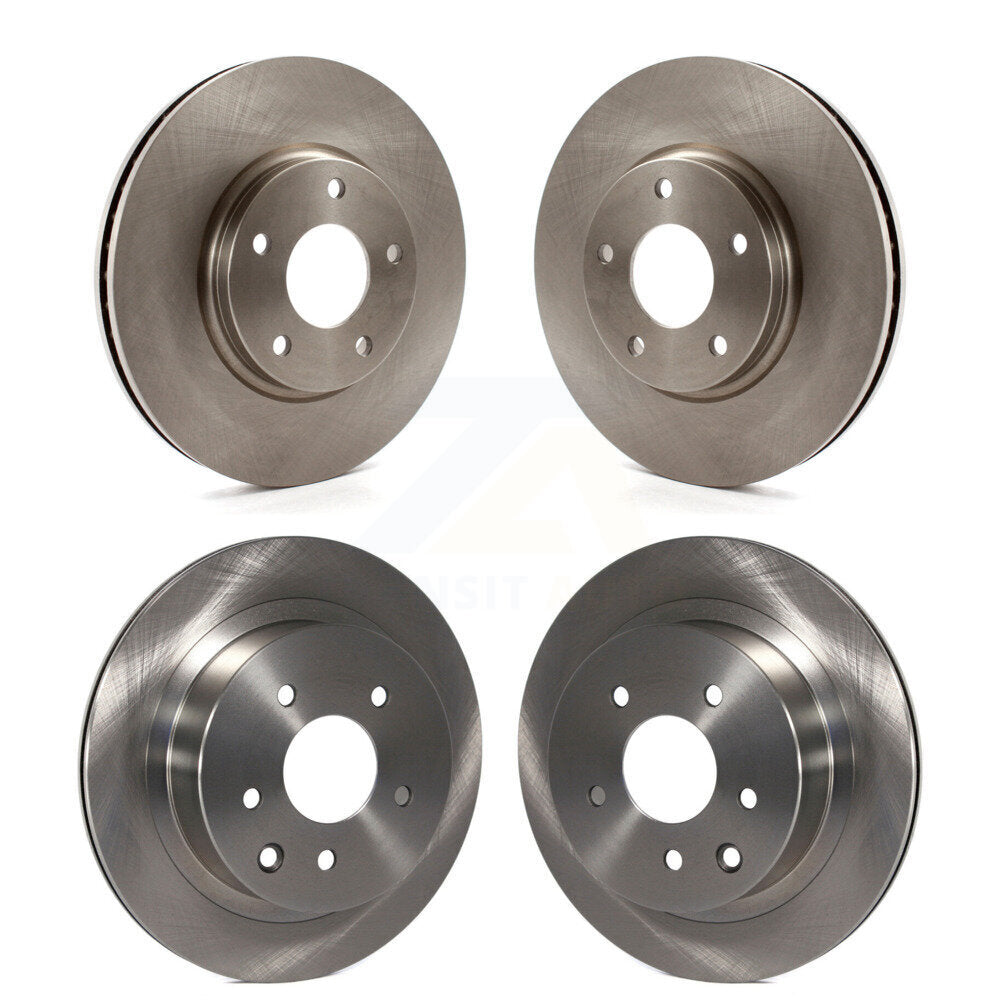 Disc Brake Rotors Front Rear Kit For INFINITI Q45 M45
