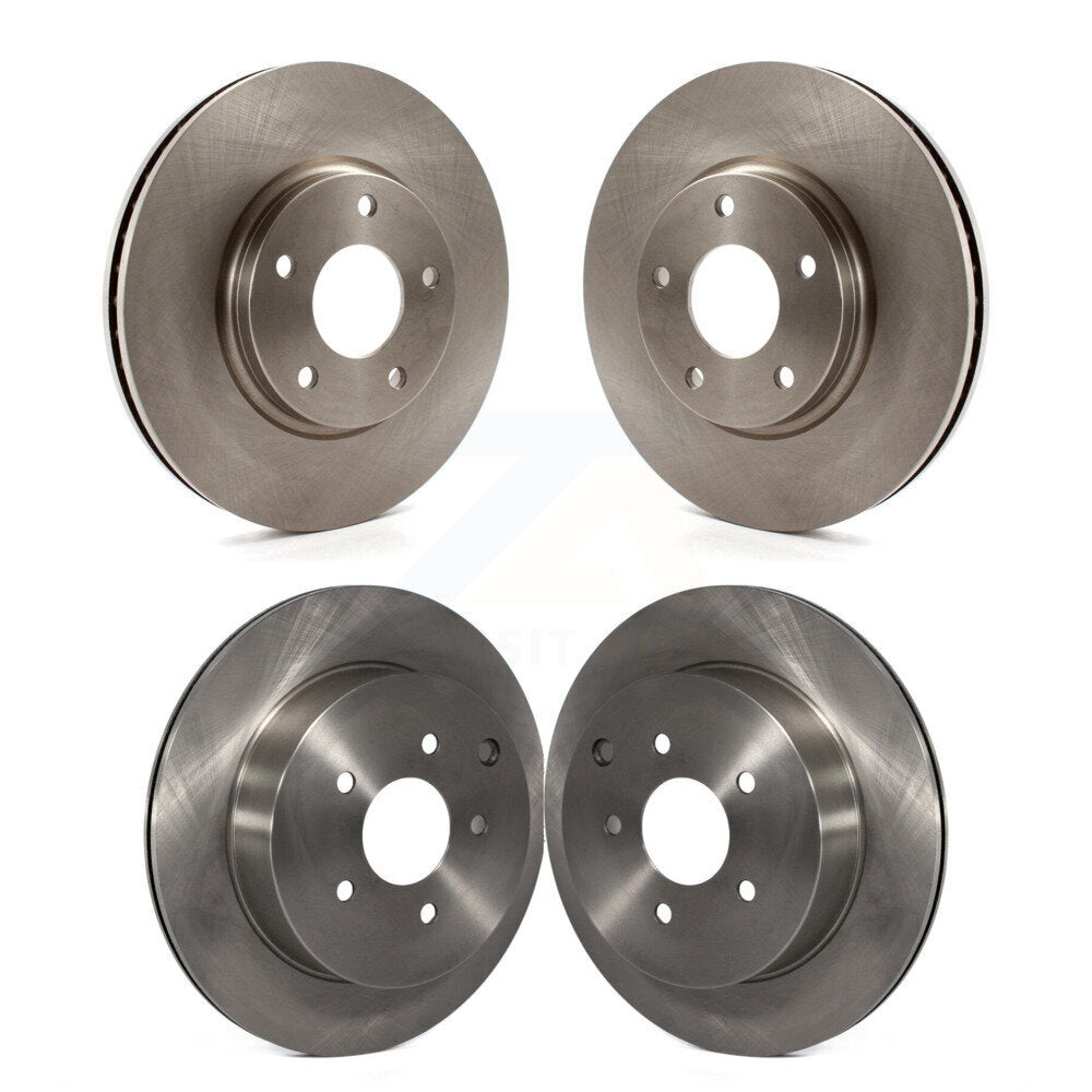 Disc Brake Rotors Front Rear Kit For Nissan Quest