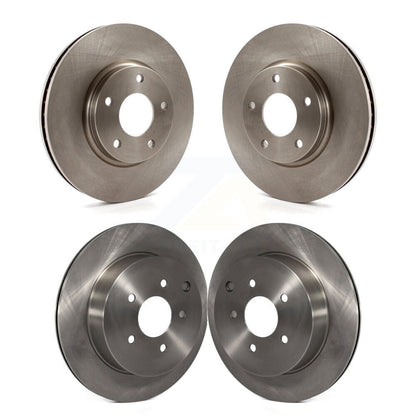 Disc Brake Rotors Front Rear Kit For Nissan Quest