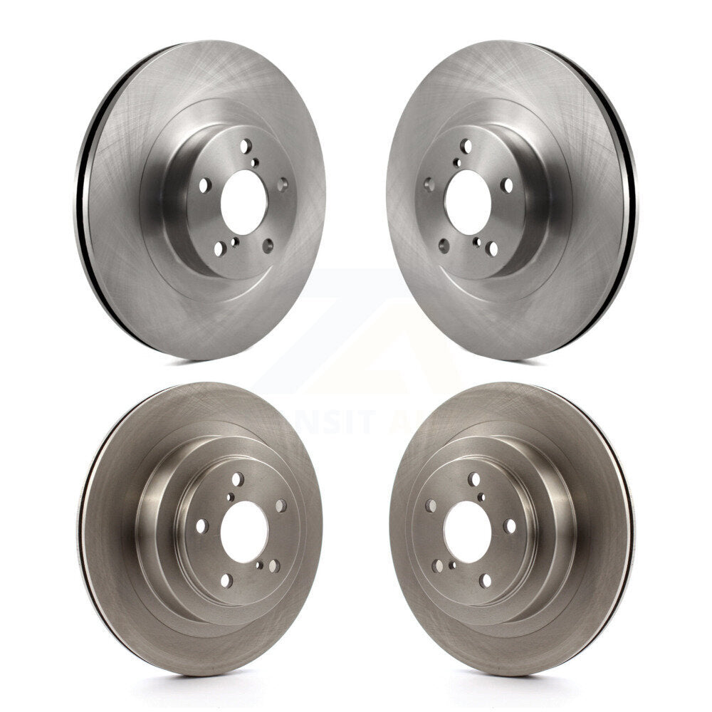 Brake Rotors Front Rear Kit For 2006-2007 Subaru Impreza WRX TR Limited