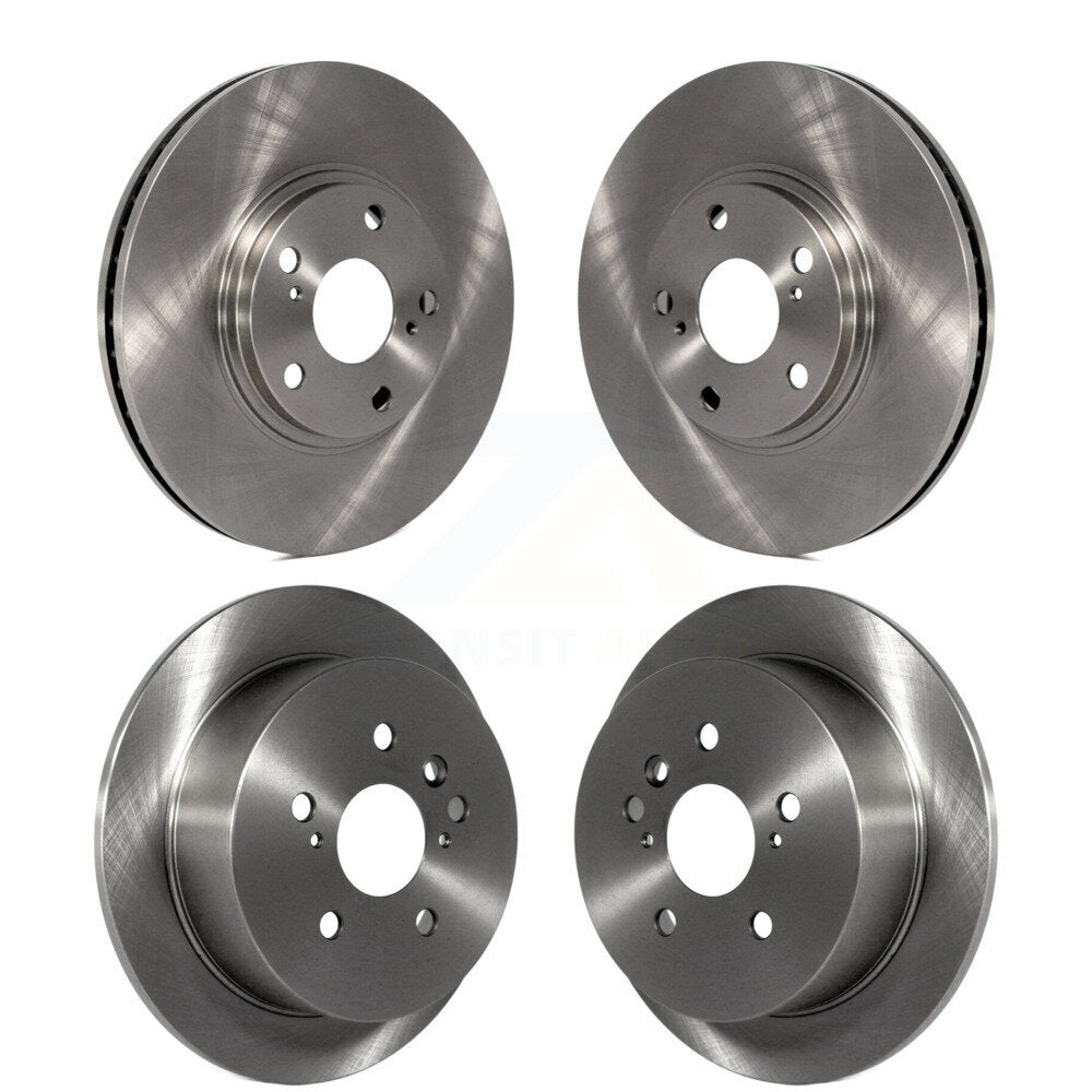 Disc Brake Rotors Front Rear Kit For Toyota Highlander
