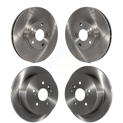 Disc Brake Rotors Front Rear Kit For Toyota Highlander