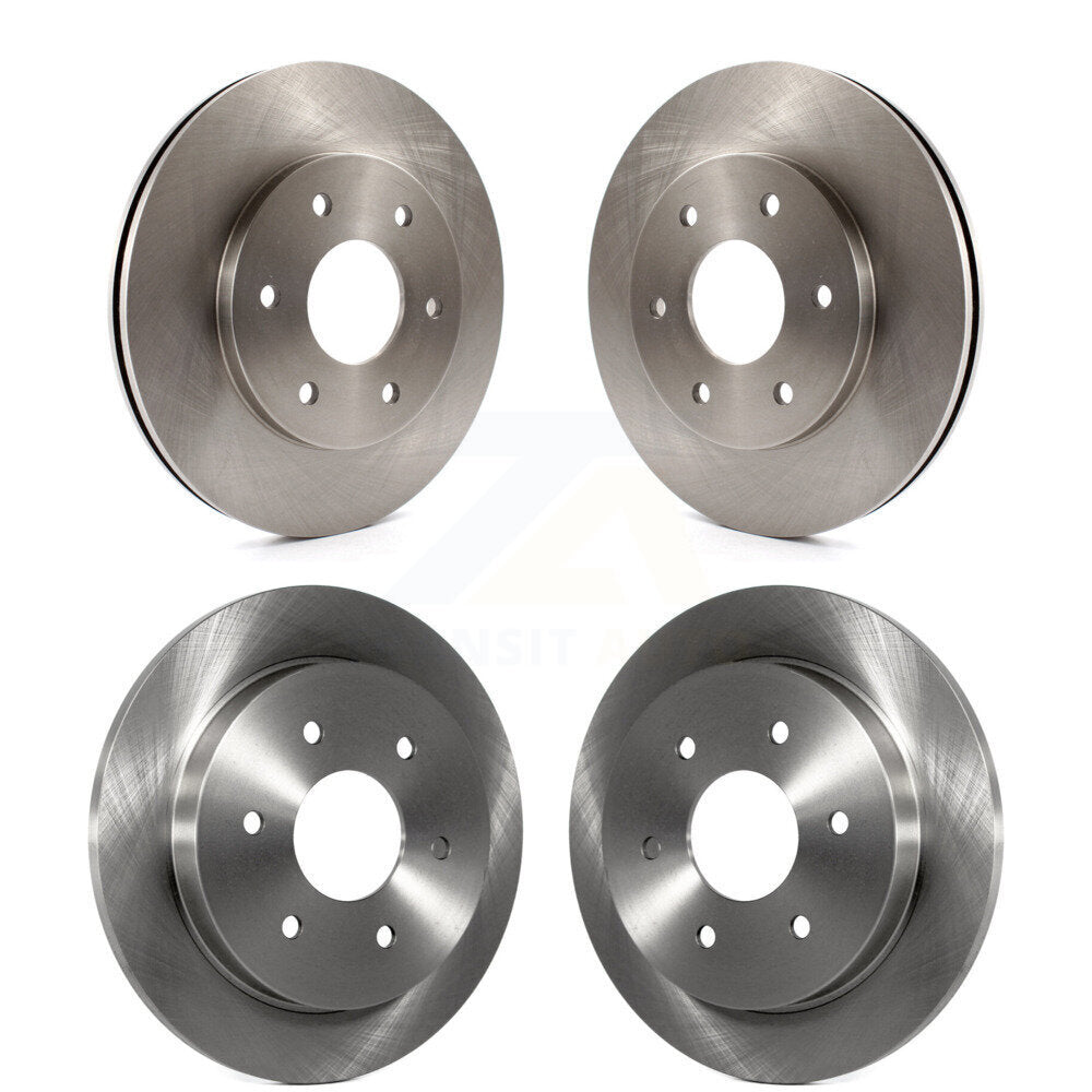 Disc Brake Rotor Front Rear Kit For Nissan TITAN INFINITI QX56 Pathfinder Armada