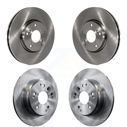 Disc Brake Rotors Front Rear Kit For 2004-2005 Acura TL Automatic transmission