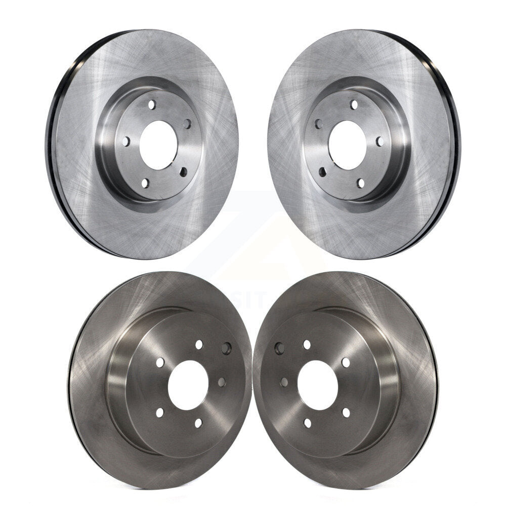 Disc Brake Rotors Front Rear Kit For Nissan Murano INFINITI FX35 FX45