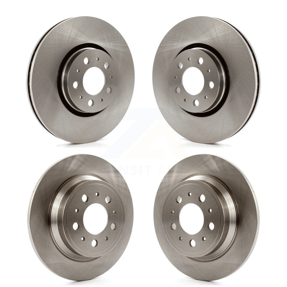 Brake Rotors Front Rear Kit For 2008 Volvo S60 With 316mm Diameter Rotor