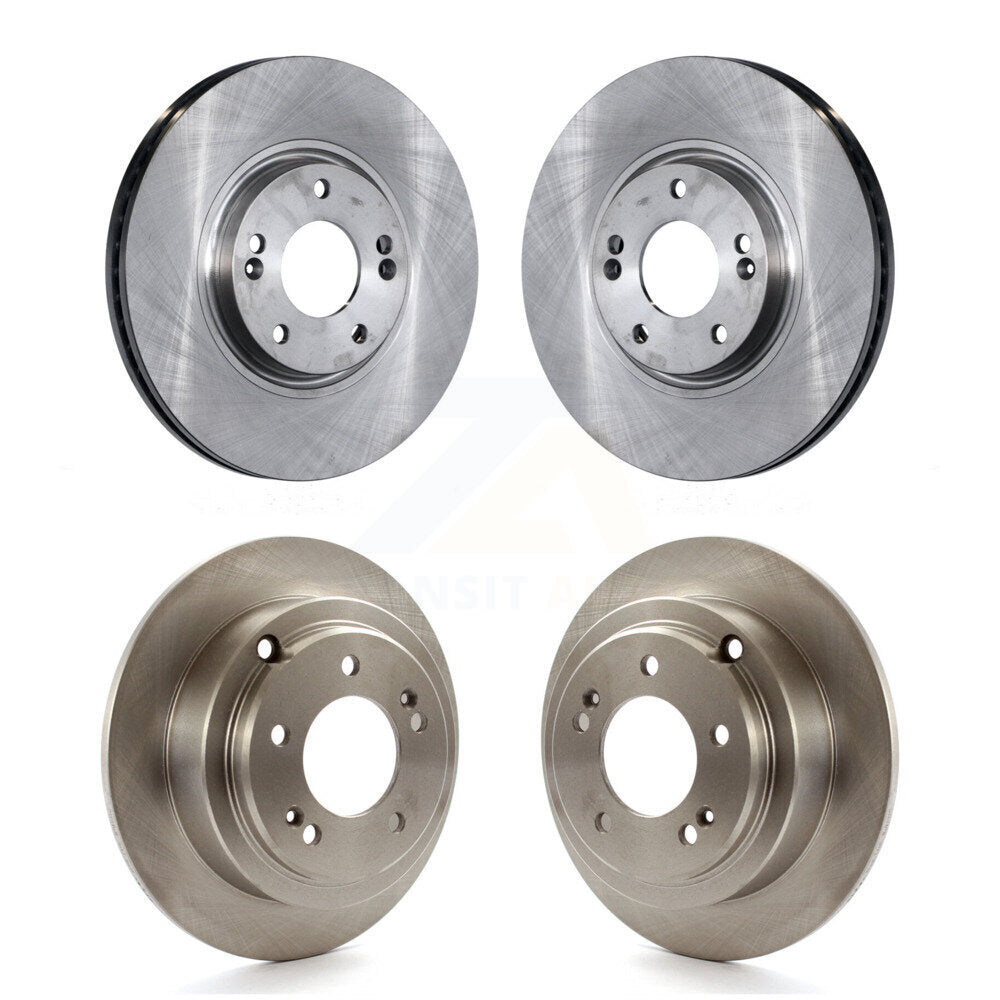 Disc Brake Rotors Front Rear Kit For 2004-2006 Kia Amanti