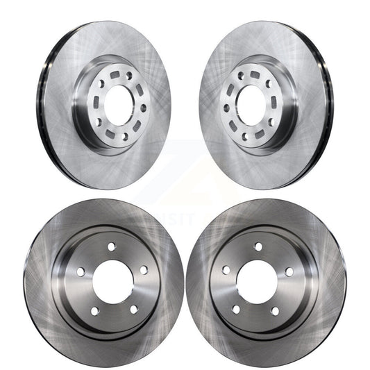 Disc Brake Rotors Front Rear Kit For Mazda 3 Sport