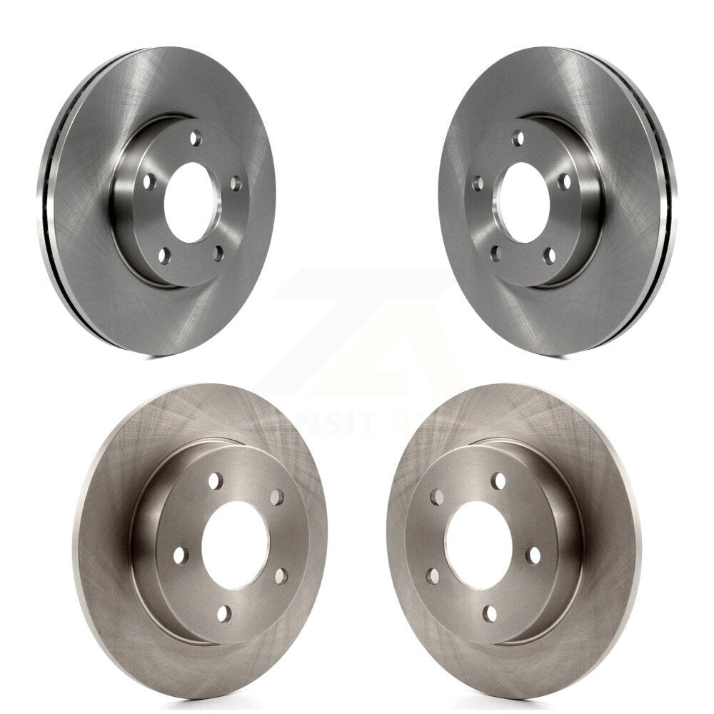 Disc Brake Rotors Front Rear Kit For Mazda 3 Sport