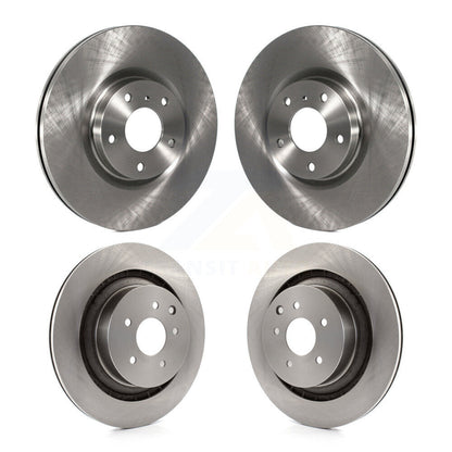 Disc Brake Rotors Front Rear Kit For INFINITI G37 Nissan 370Z