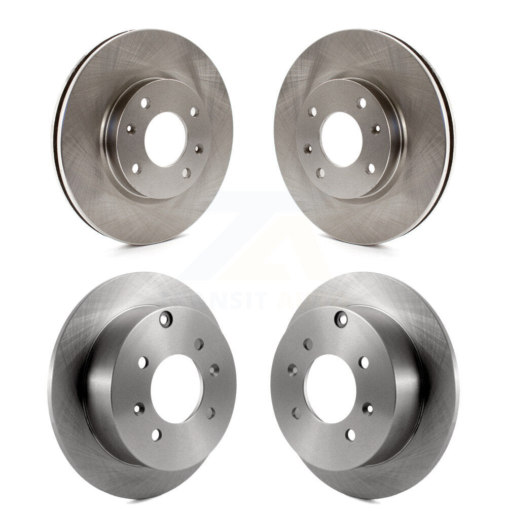 Disc Brake Rotors Front Rear Kit For Hyundai Sonata Kia Optima Magentis