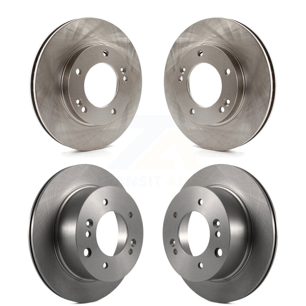 Disc Brake Rotors Front Rear Kit For 2003-2006 Kia Sorento