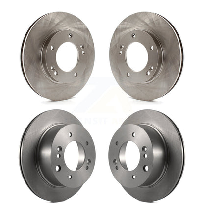 Disc Brake Rotors Front Rear Kit For 2003-2006 Kia Sorento