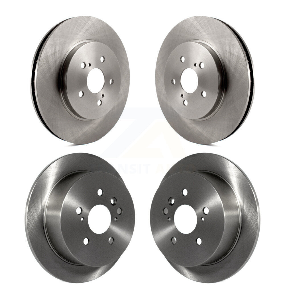 Disc Brake Rotors Front Rear Kit For Lexus RX350 RX330 Toyota Highlander RX400h