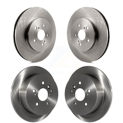 Disc Brake Rotors Front Rear Kit For Lexus RX350 RX330 Toyota Highlander RX400h