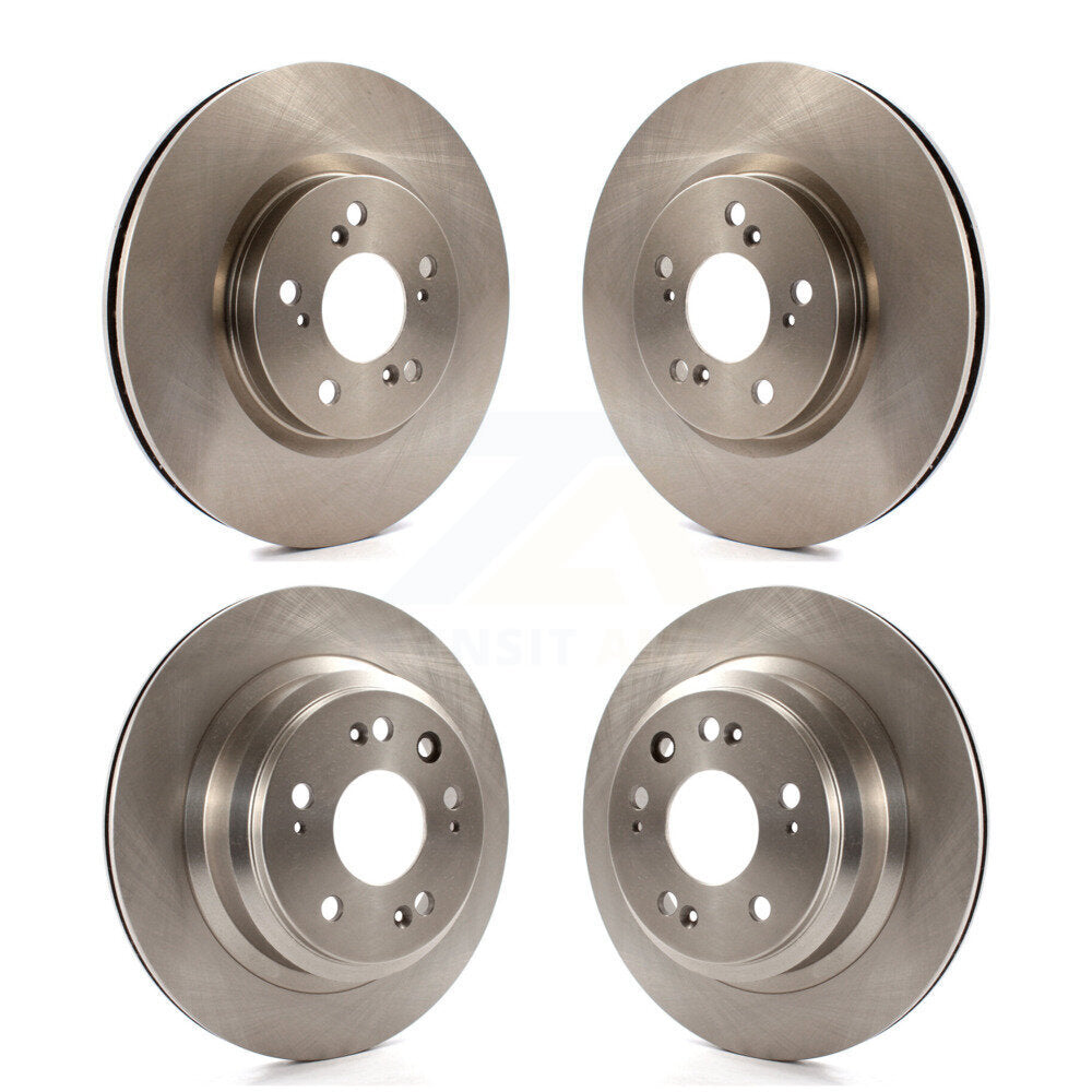 Disc Brake Rotors Front Rear Kit For 2005-2012 Acura RL