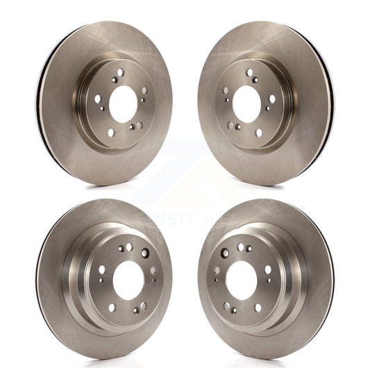 Disc Brake Rotors Front Rear Kit For 2005-2012 Acura RL