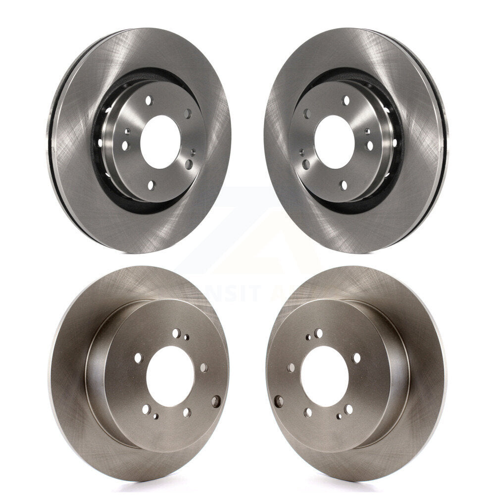 Disc Brake Rotors Front Rear Kit For 2009 Mitsubishi Lancer Ralliart To 03 09