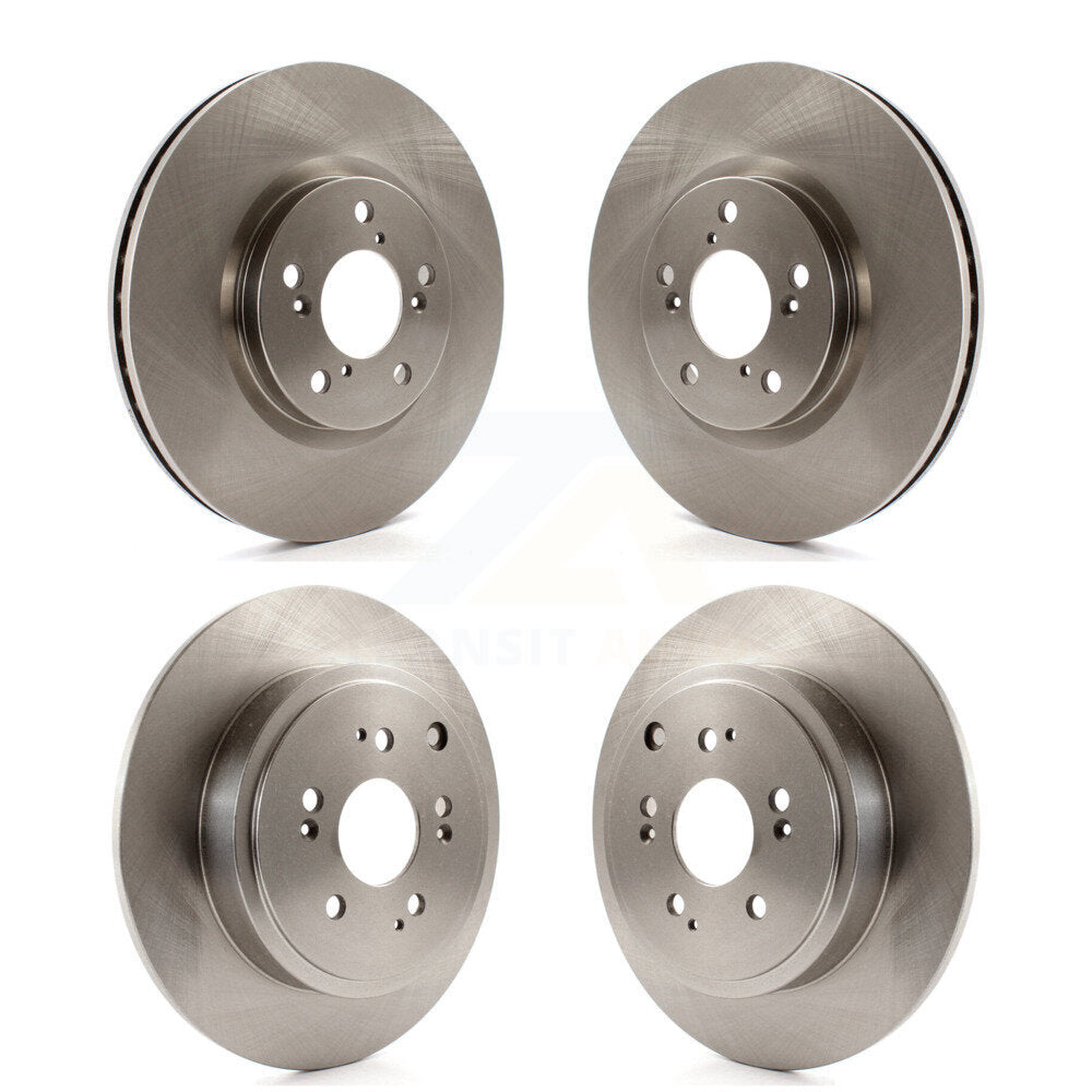 Disc Brake Rotors Front Rear Kit For 2006-2014 Honda Ridgeline