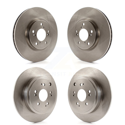 Disc Brake Rotors Front Rear Kit For 2006-2014 Honda Ridgeline