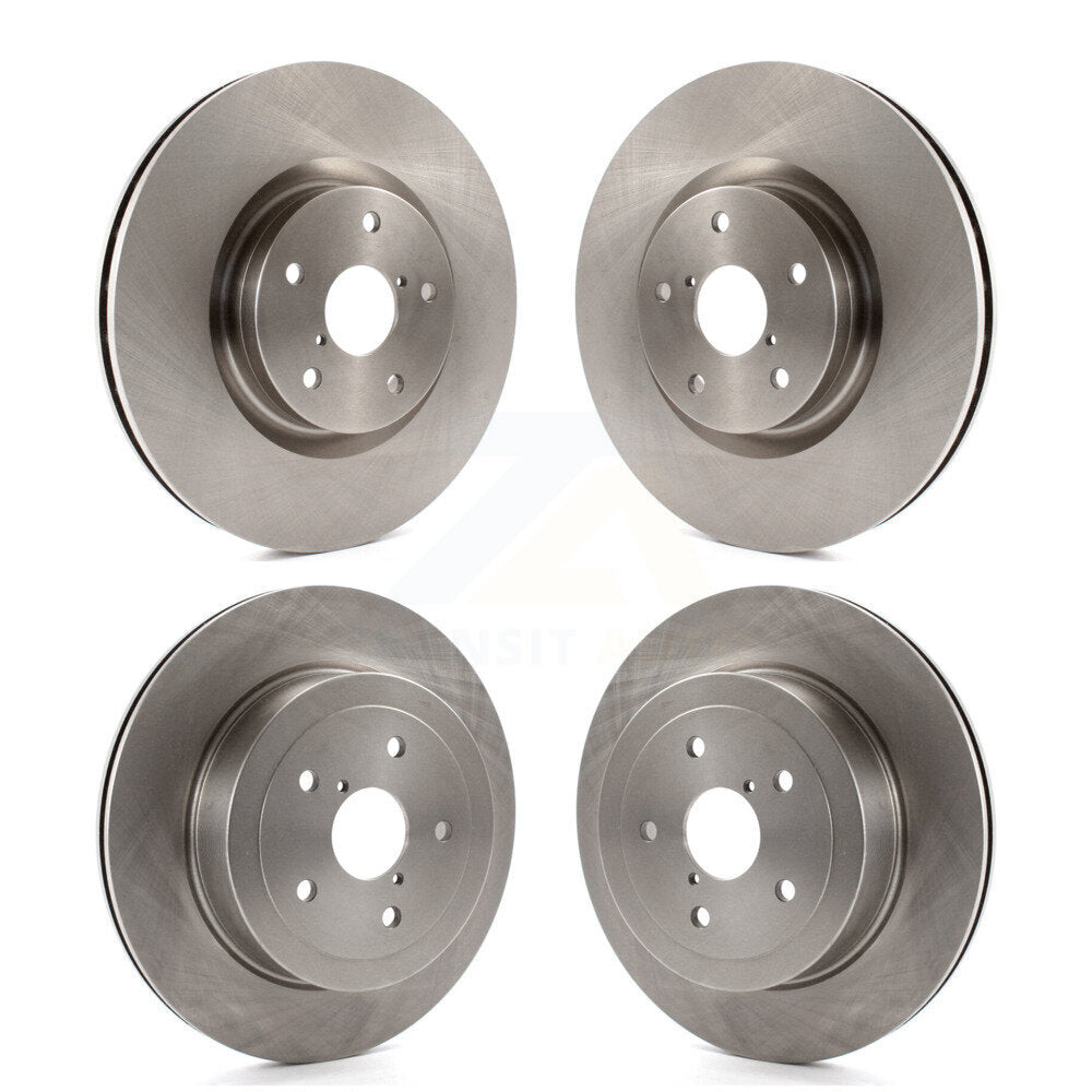 Disc Brake Rotors Front Rear Kit For Subaru Impreza