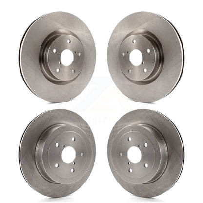Disc Brake Rotors Front Rear Kit For Subaru Impreza