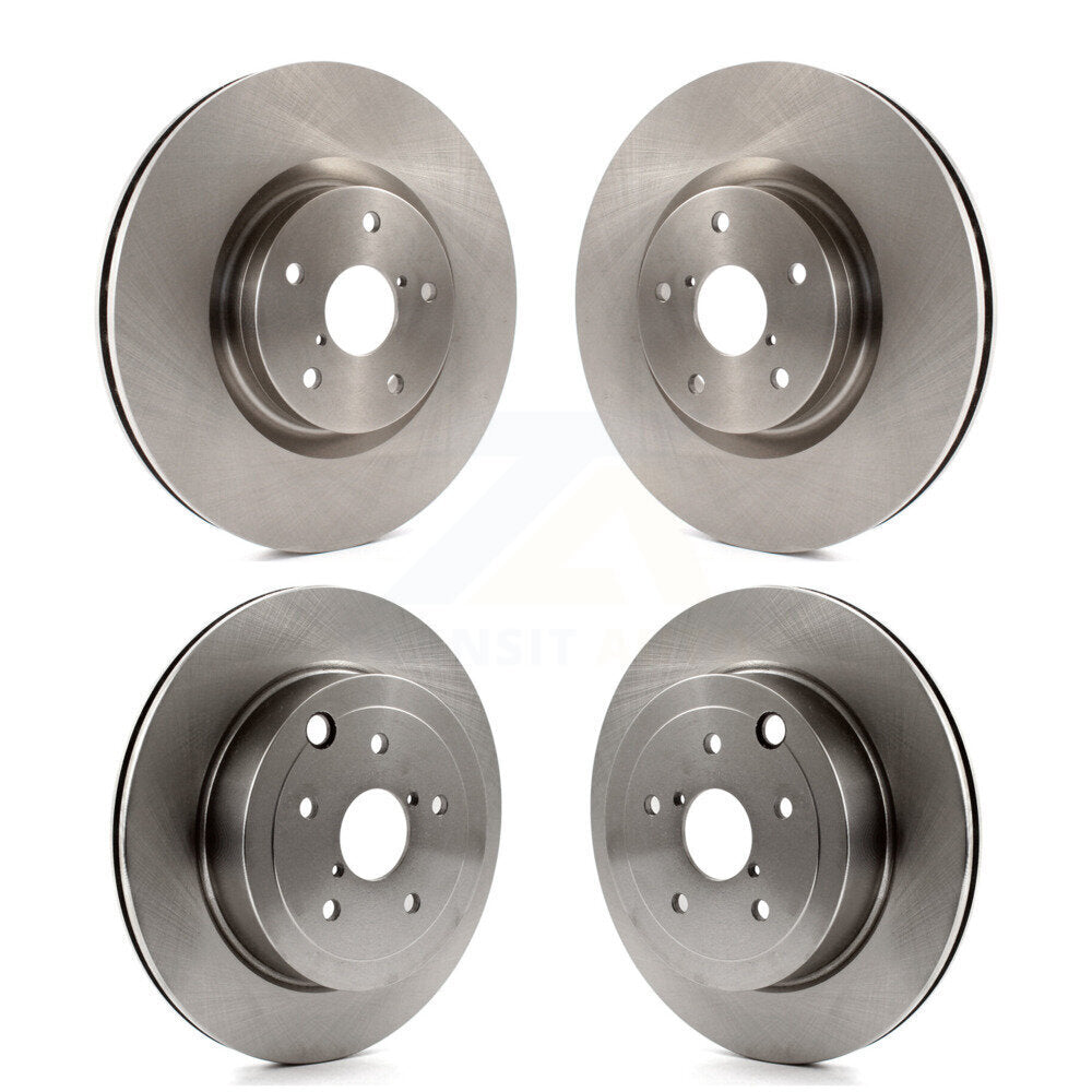 Disc Brake Rotors Front Rear Kit For Subaru Impreza WRX STI