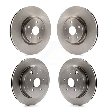 Disc Brake Rotors Front Rear Kit For Subaru Impreza WRX STI