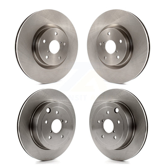 Disc Brake Rotors Front Rear Kit For Subaru Impreza WRX STI