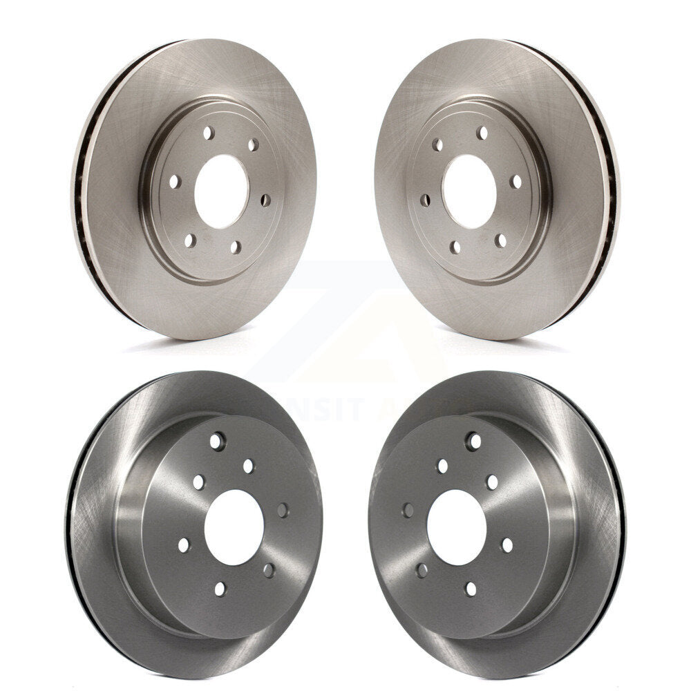 Disc Brake Rotors Front Rear Kit For Nissan Frontier Suzuki Equator