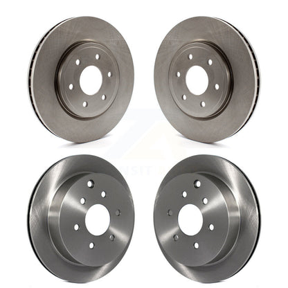 Disc Brake Rotors Front Rear Kit For Nissan Frontier Xterra Suzuki Equator