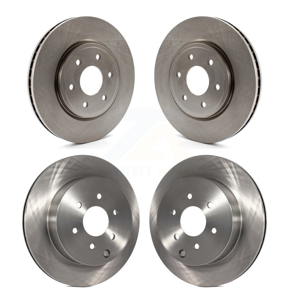 Disc Brake Rotors Front Rear Kit For Nissan Pathfinder