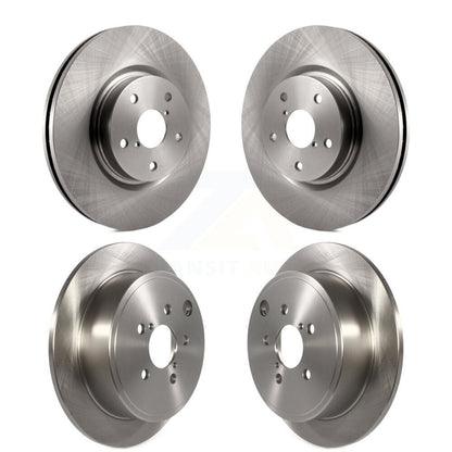 Disc Brake Rotors Front Rear Kit For Subaru WRX