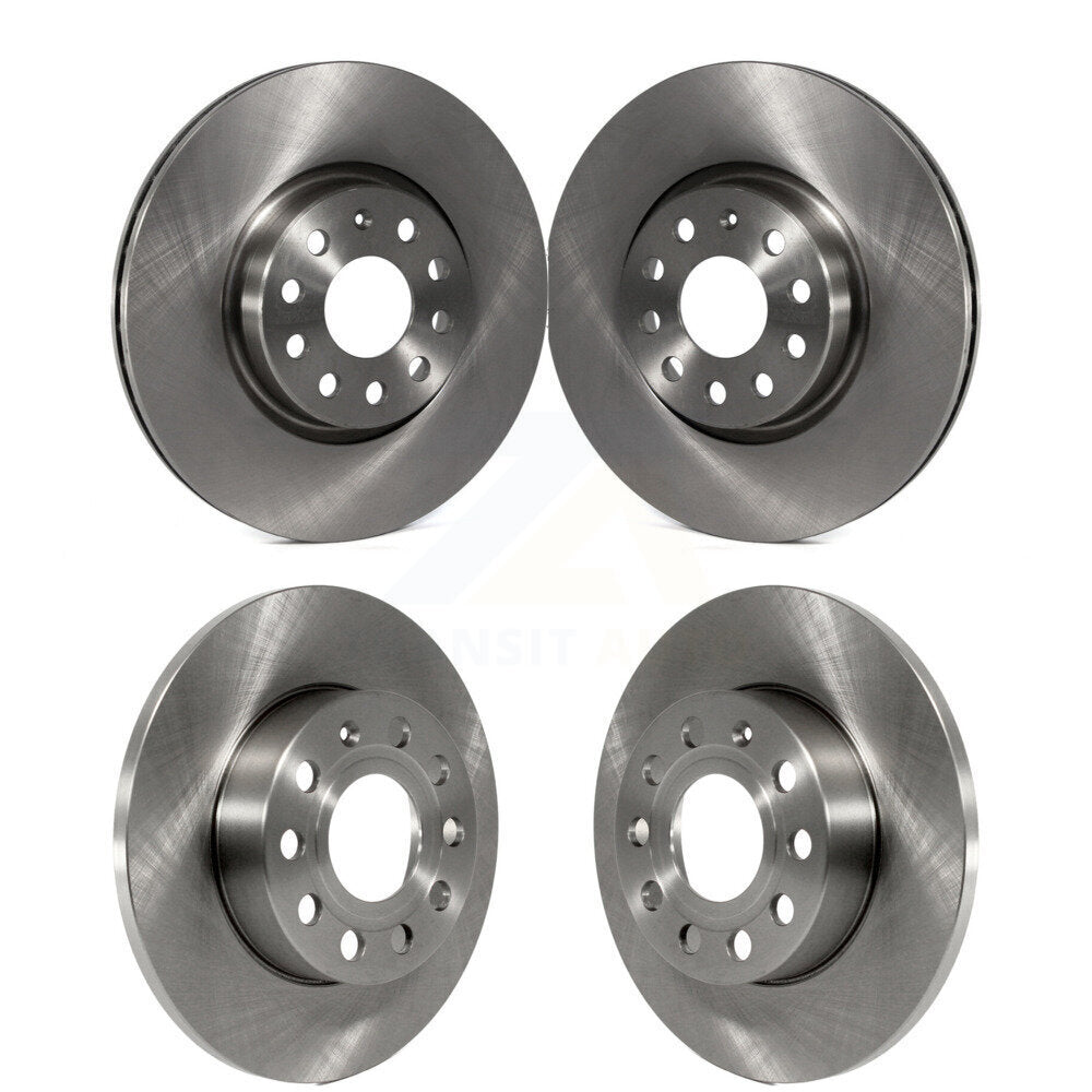 Disc Brake Rotors Front Rear Kit For Volkswagen Rabbit Audi A3 Quattro